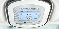 ovládací panel Platinum elite Touch